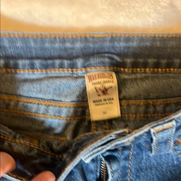 True Religion Women’s Blue Skinny Jeans Size 31x28 - Picture 3 of 14
